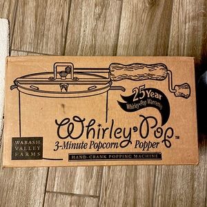 Original Whirley. Pop popcorn